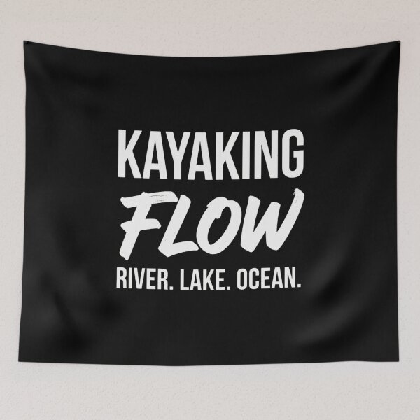 Item preview, Kayaking Flow T-Shirt - River Lake Ocean Adventures designed and sold by FestivityFinds.