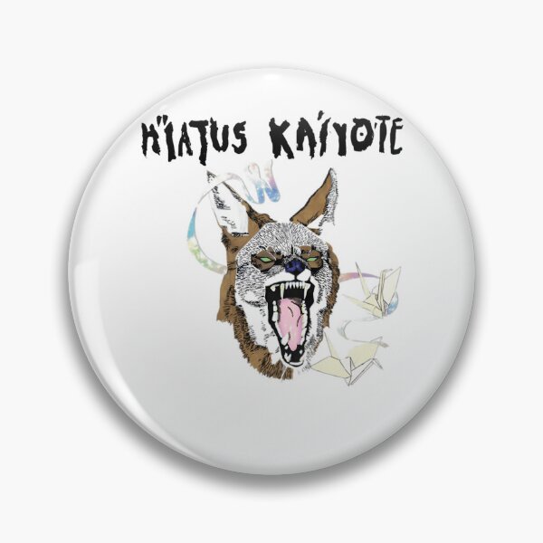 Item preview, Hiatus Kaiyote Snarling Wolf Origami Cranes Poster designed and sold by BrookCrooks.