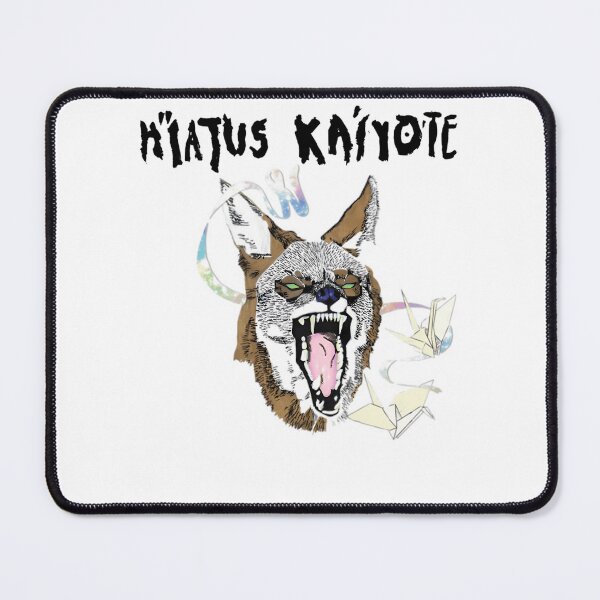 Item preview, Hiatus Kaiyote Snarling Wolf Origami Cranes Poster designed and sold by BrookCrooks.