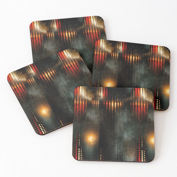 Item preview, Bitmapped Neon Horizon Pattern designed and sold by Piotrek0001.