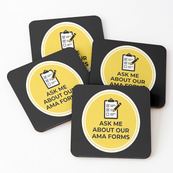Item preview, Ask Me About Our AMA Forms designed and sold by Shopun.
