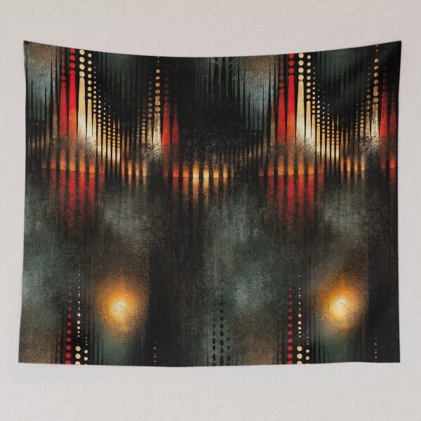 Item preview, Bitmapped Neon Horizon Pattern designed and sold by Piotrek0001.