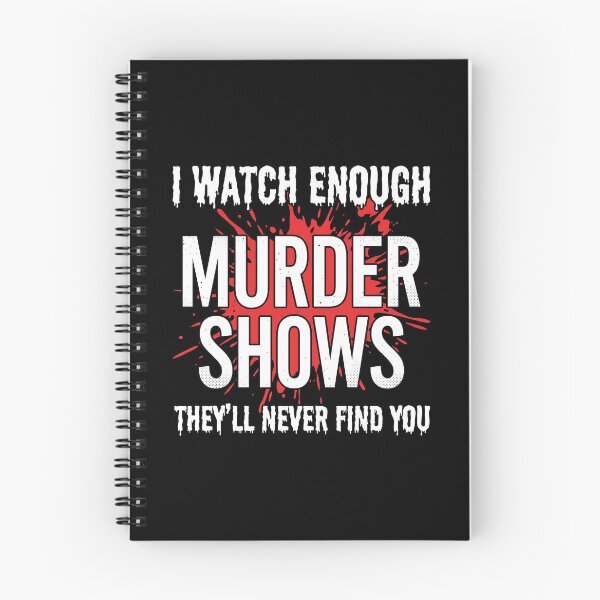 Item preview, Funny True Crime Murder Shows Spooky Thriller Graphic designed and sold by AdyKurniawan.