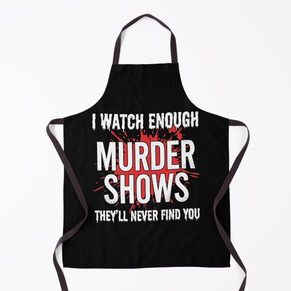 Item preview, Funny True Crime Murder Shows Spooky Thriller Graphic designed and sold by AdyKurniawan.