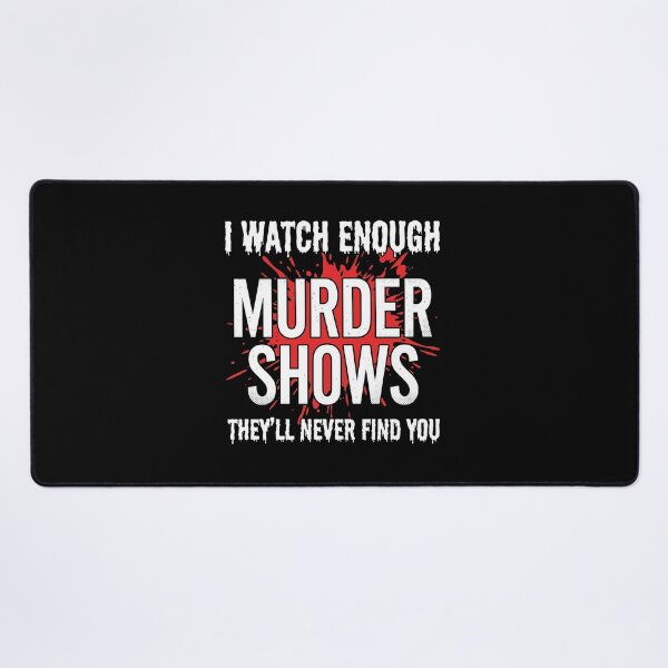 Item preview, Funny True Crime Murder Shows Spooky Thriller Graphic designed and sold by AdyKurniawan.
