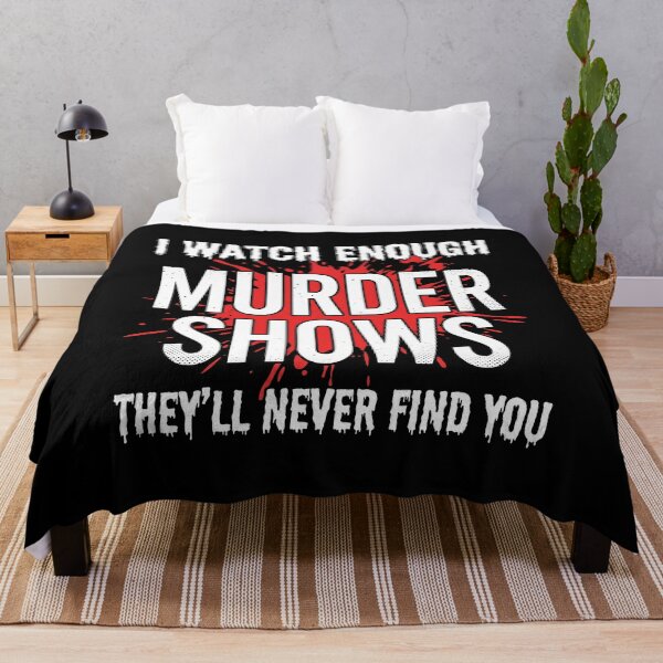 Item preview, Funny True Crime Murder Shows Spooky Thriller Graphic designed and sold by AdyKurniawan.
