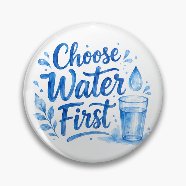 Item preview, Choose water first designed and sold by nimmitrends.