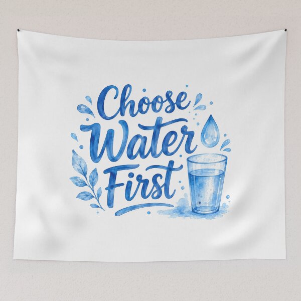 Item preview, Choose water first designed and sold by nimmitrends.
