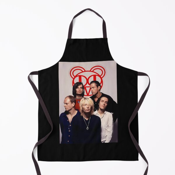 Item preview, Radiohead Members Portrait With Red Bear designed and sold by ElenorBashirian.