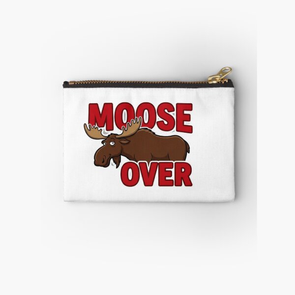 Item preview, Moose Over — Funny Canadian Moose T-Shirt | Wildlife Pun Graphic Tee designed and sold by Canadian Spirit.