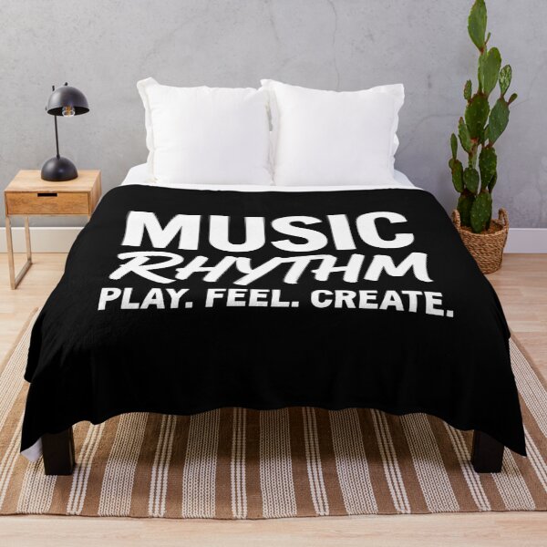 Item preview, Music Rhythm Play Feel Create Music Lover Graphic T-Shirt designed and sold by FestivityFinds.