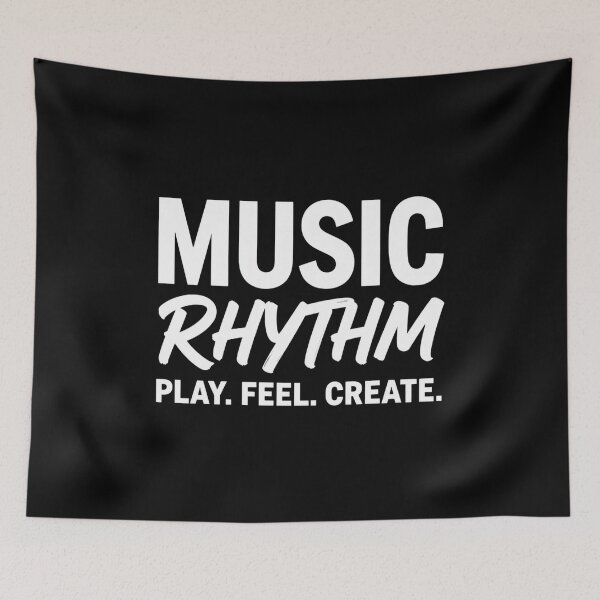 Item preview, Music Rhythm Play Feel Create Music Lover Graphic T-Shirt designed and sold by FestivityFinds.