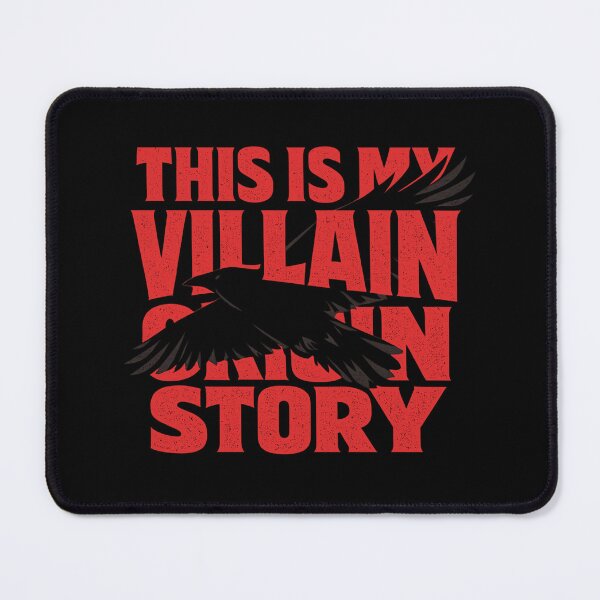 Item preview, This Is My Villain Origin Story, Bold Halloween Statement Graphic designed and sold by PhylonBoxx.