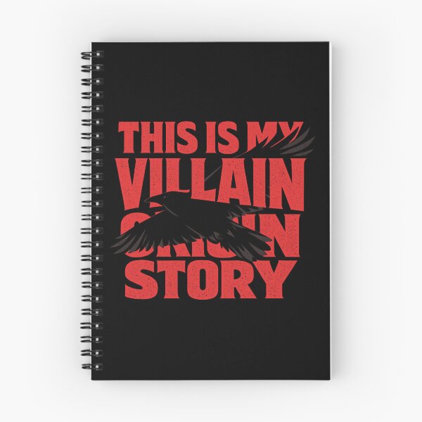 Item preview, This Is My Villain Origin Story, Bold Halloween Statement Graphic designed and sold by PhylonBoxx.