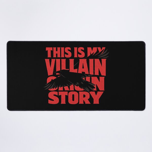 Item preview, This Is My Villain Origin Story, Bold Halloween Statement Graphic designed and sold by PhylonBoxx.