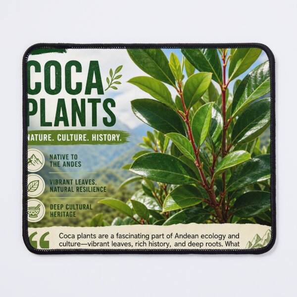 Item preview, Coca Plant designed and sold by Artnovalty.redbubble.com.