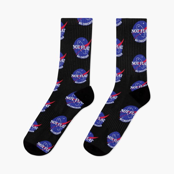 Item preview, NASA Not Flat We Checked designed and sold by naturebyxomi.
