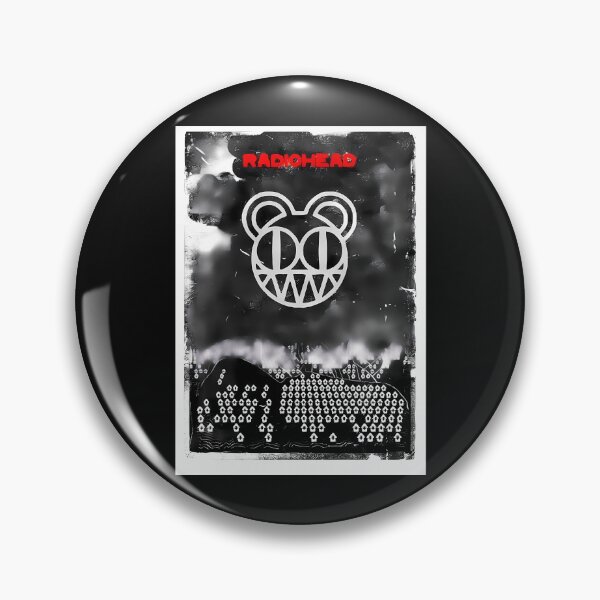 Item preview, Radiohead Modified Bear Black Smoke designed and sold by ElenorBashirian.