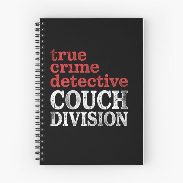 Item preview, True Crime Detective Couch Division Funny Retro Typography designed and sold by AdyKurniawan.