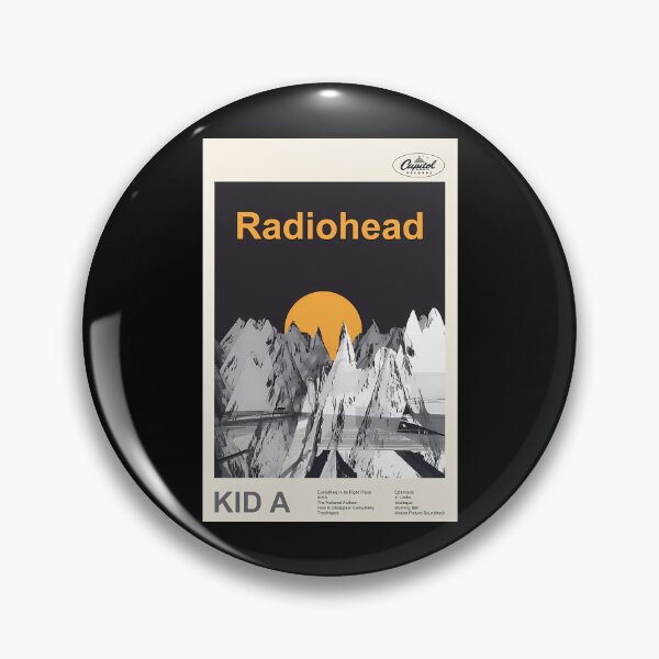 Item preview, Radiohead Kid A Mountain Landscape Capitol Records designed and sold by ElenorBashirian.