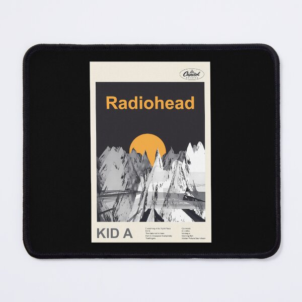 Item preview, Radiohead Kid A Mountain Landscape Capitol Records designed and sold by ElenorBashirian.