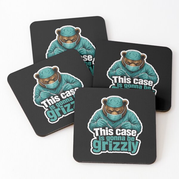 Item preview, This Case Is Gonna Be Grizzly Bear Medical Humor designed and sold by ColeLaniTrading.