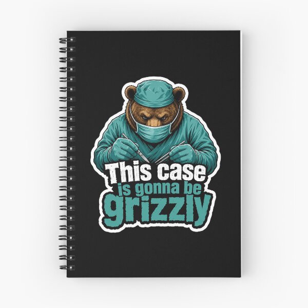 Item preview, This Case Is Gonna Be Grizzly Bear Medical Humor designed and sold by ColeLaniTrading.