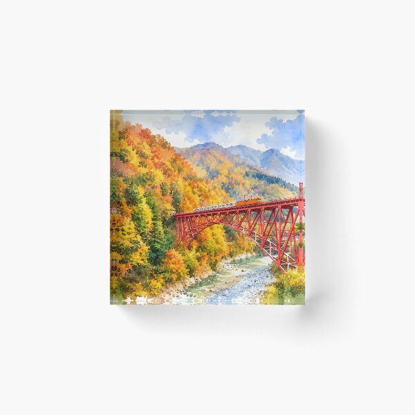 Item preview, Kurobe Gorge Railway (Kurobe Torokko) designed and sold by HOMETOWN86.