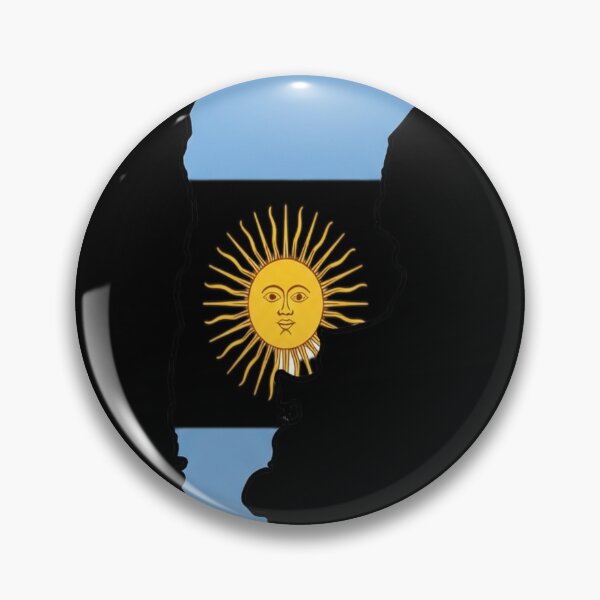 Item preview, Flag Map of Argentina designed and sold by vlahosfeari.