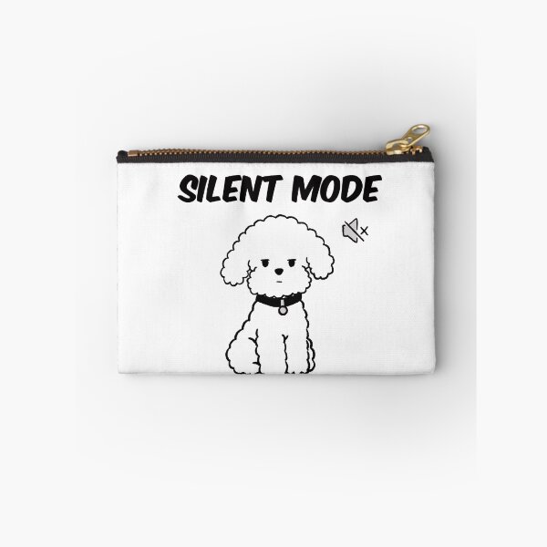 Item preview, Silent Mode Dog Funny Introvert Fluffy Puppy designed and sold by pinkystickstore.