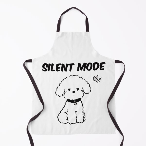 Item preview, Silent Mode Dog Funny Introvert Fluffy Puppy designed and sold by pinkystickstore.