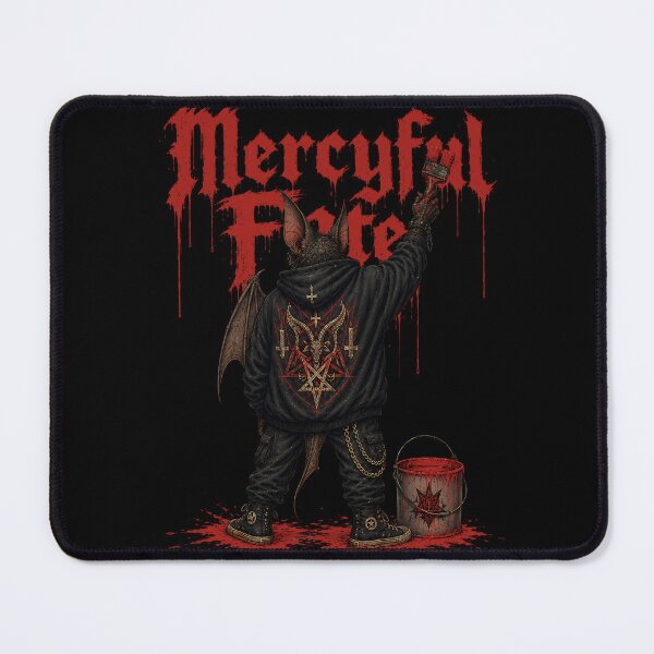 Item preview, Mercyful Fate Street Art Bat Metal Painter designed and sold by ZHISUART.
