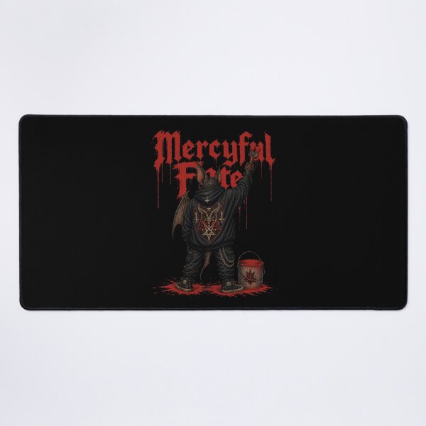 Item preview, Mercyful Fate Street Art Bat Metal Painter designed and sold by ZHISUART.