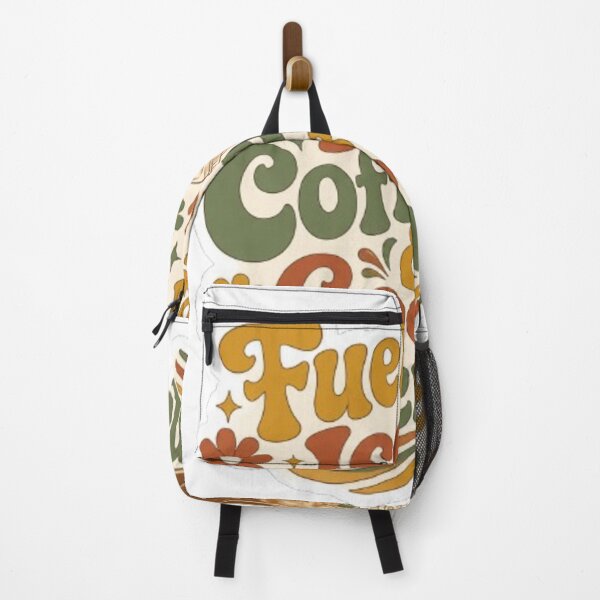 Item preview, Fueled By Iced Coffee & Good Intentions - Retro 70s Typography designed and sold by OverthoughtStudio.