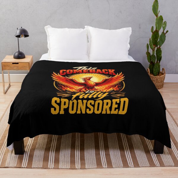 Item preview, This Comeback Is Fully Sponsored Phoenix Rebirth Motivation Quote designed and sold by ColeLaniTrading.