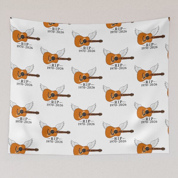 Item preview, Glen Hansard Rip 1979-2026 Guitar designed and sold by BoyOhBoyGift.
