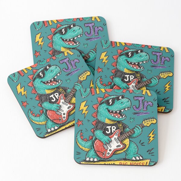 Item preview, Dinosaur Junior Rockstar Guitar designed and sold by BoringClothes .