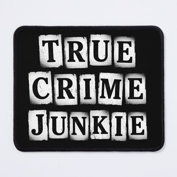 Item preview, True Crime Junkie Retro Ransom Note Typography Graphic designed and sold by AdyKurniawan.