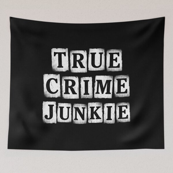 Item preview, True Crime Junkie Retro Ransom Note Typography Graphic designed and sold by AdyKurniawan.