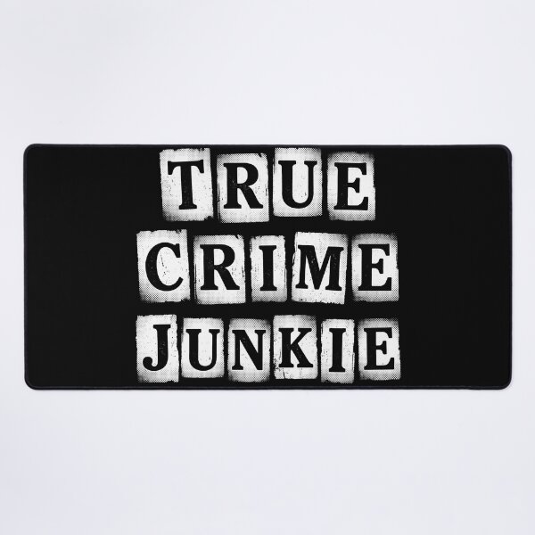 Item preview, True Crime Junkie Retro Ransom Note Typography Graphic designed and sold by AdyKurniawan.