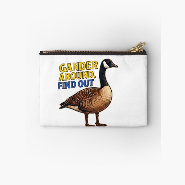 Item preview, Gander Around, Find Out — Funny Canada Goose T-Shirt | Canadian Wildlife Tee designed and sold by Canadian Spirit.