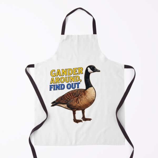 Item preview, Gander Around, Find Out — Funny Canada Goose T-Shirt | Canadian Wildlife Tee designed and sold by Canadian Spirit.