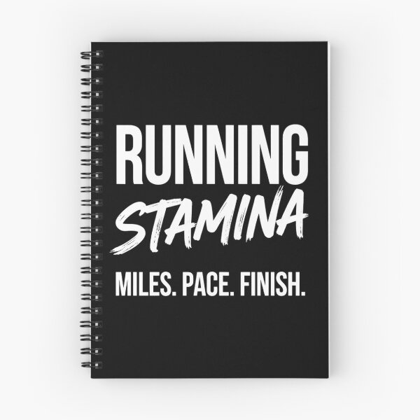 Item preview, Running Stamina T-Shirt - Miles, Pace, Finish designed and sold by FestivityFinds.