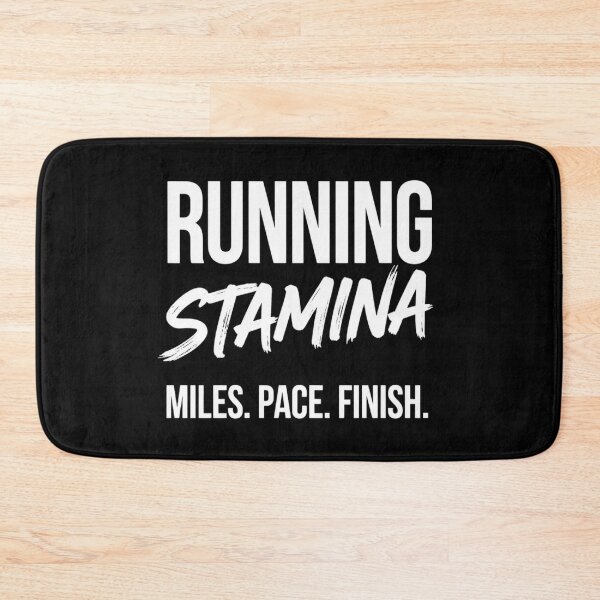 Item preview, Running Stamina T-Shirt - Miles, Pace, Finish designed and sold by FestivityFinds.