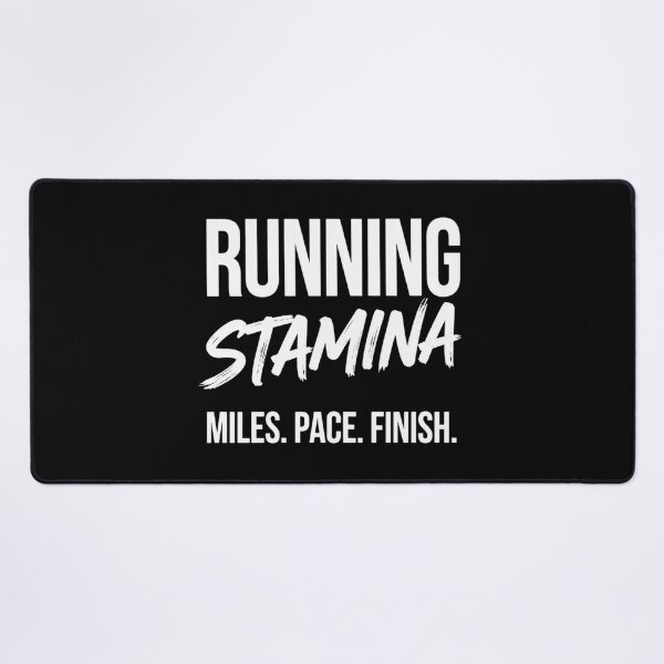 Item preview, Running Stamina T-Shirt - Miles, Pace, Finish designed and sold by FestivityFinds.