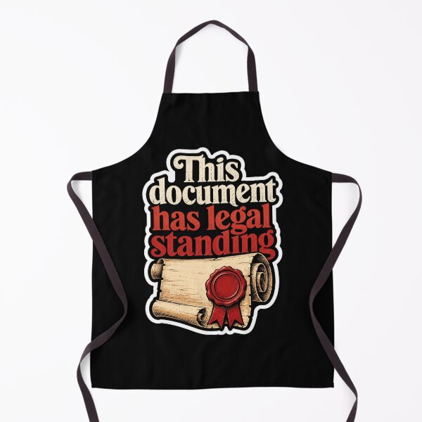 Item preview, This Document Has Legal Standing Law Parchment Seal designed and sold by ColeLaniTrading.