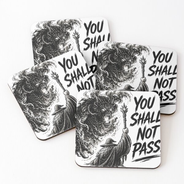 Item preview, You Shall Not Pass designed and sold by clintang.