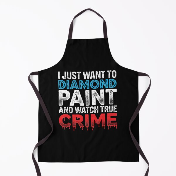 Item preview, True Crime & Diamond Painting Crafter Funny Hobby Graphic designed and sold by AdyKurniawan.
