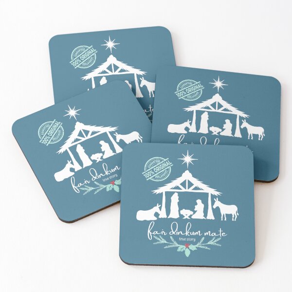 Item preview, Fair Dinkum Mate True Story Merry Christmas Faith Looks Good designed and sold by FaithLooksGood.