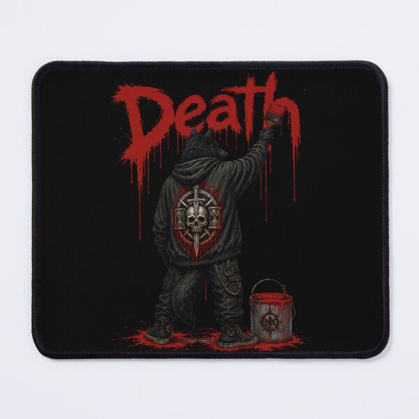 Item preview, Death Band Street Painter Grim Metal Design designed and sold by ZHISUART.